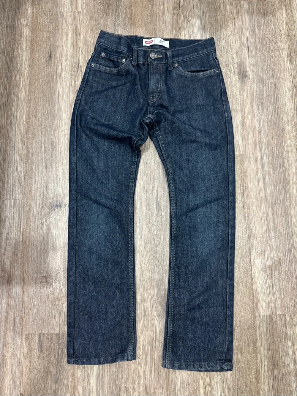 Levi's 511 Slim Dark Blue Straight Leg Jeans 14 Reg Boys